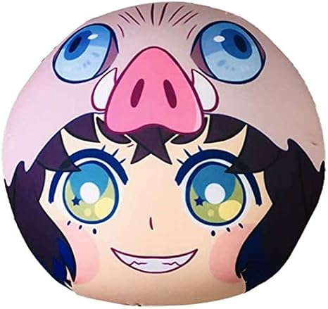 Amazon 鬼滅の刃 ぬいぐるみ 丸い クッション 抱き枕 かまど ねずこ きめつのやいば 萌えグッズ 団子 まくら アニメ キャラクター 人形 かわいい ギフト 誕生日プレゼント 両面プリント コスプレ 小道具30cm 嘴平 伊之助 抱き枕 オンライン通販