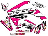 Senge Graphics 2004-2012 Honda CRF 50 Fly 2013 Pink Graphics