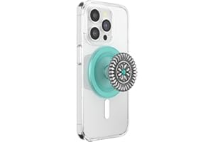 PopSockets Phone Grip for MagSafe with Kickstand, Magnetic Stand, Swappable Top, Secure Hold for iPhone MagSafe Cases, Phone & Tablet Grip, Cute PopSockets - Enamel Stamped