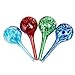Sungmor Set of 4 Self Watering Stakes | Plant Water Bulbs | Automatic Watering Glass Globes Dispenser | 6CM x 15CM,150ML Capacity | Best Watering Solutions for Potted Plant (4pc Multi-Color)thumb 1