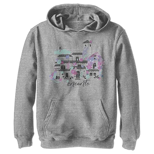 Disney Encanto Home Outline Boys - Sudadera con Capucha, Athletic Heather, S