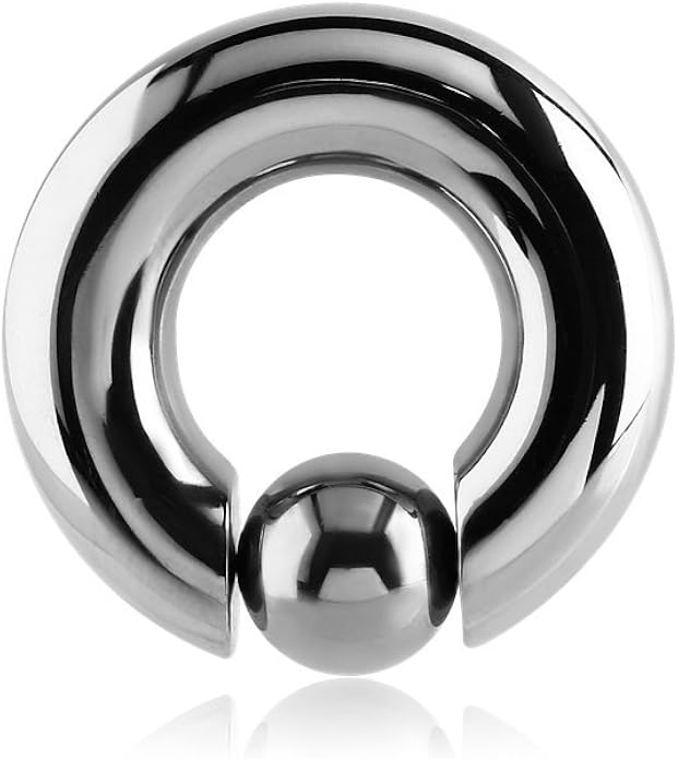 El Morro Body Piercing Jewelry Titanium Ball Closure Ring With