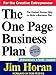 The One Page Business Plan for the Creative Entrepreneur