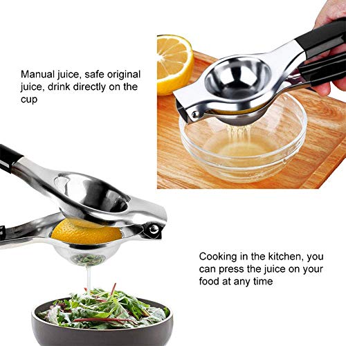 Lemon Squeezer, Lemon Lime Squeezer, Lemon Squeezer Stainless Steel, Manual Lemon Squeezers Hand Lime Juicer Press Lemon Press