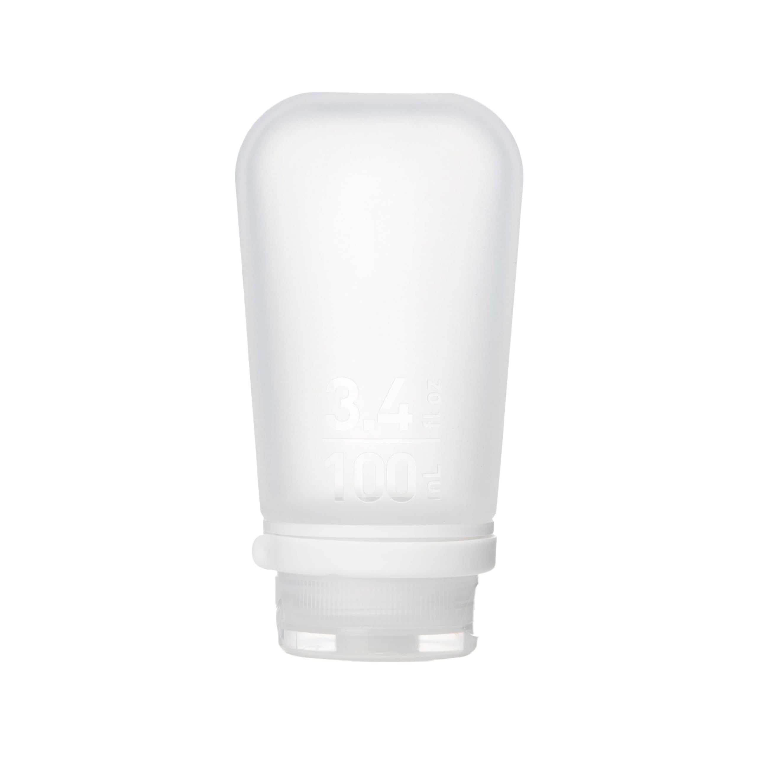 Humangear GoToob+ Large 100ml Travel Bottle with Locking Cap - Clear