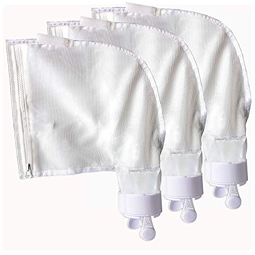 Pool Spa Part Zippered Bag Replacement for Polaris 280,480 Pool Cleaner All Purpose Filter Bag K13 Pack of 3