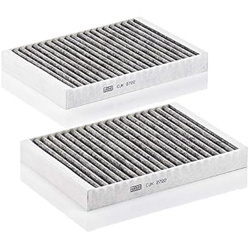 NEW For Mercedes C216 CL-Class W221 S-Class Cabin Air Filter Set Mann CUK 2722-2