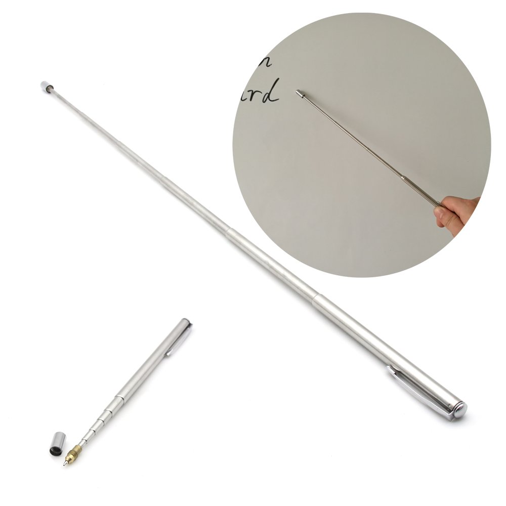 Stainless Steel Extends to 50cm,Hand Pointer Extendable Telescopic