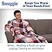 SNUGGIE- The Original Wearable Blanket That Has Sleeves, Warm, Cozy, Super Soft Fleece, Functional Blanket with Sleeves & Pockets for Adult, Women, Men, As Seen On TV- Plaid