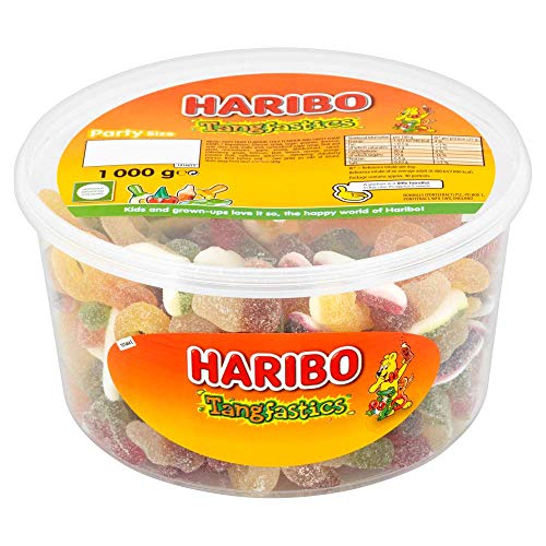 HARIBO Tangfastics Party Tub 1kg (£4.56 S&S)