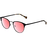 Calabria Lodo Panthos Pink Tint FL-41 Reading Glasses Women Fluorescent Blue Light Sensitive FL41 Photophobia Readers