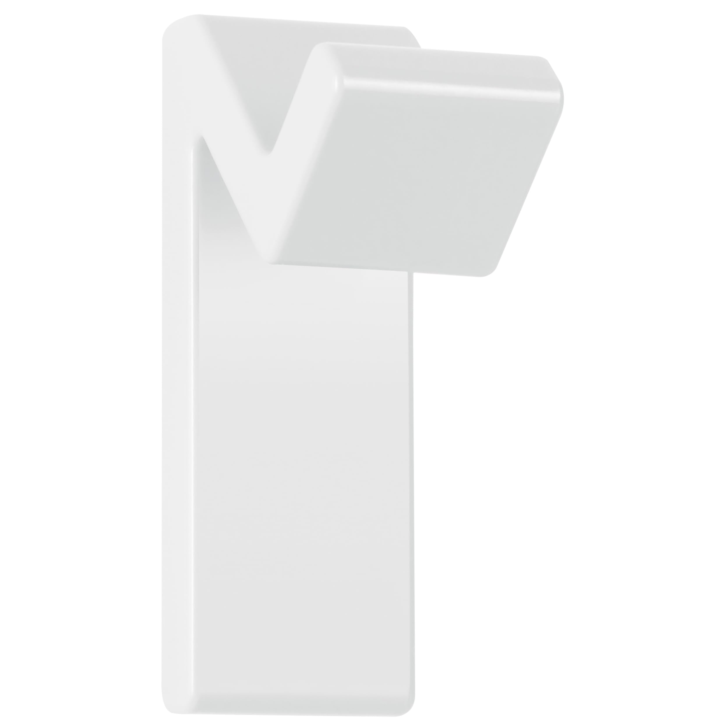 Spirella Flash White Bathroom Hook ABS 7 x 4.5 x 2.5 cm