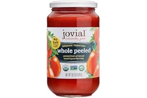 Jovial B26211 Jovial Whole Peeled Tomatoes -6x18.3 Oz
