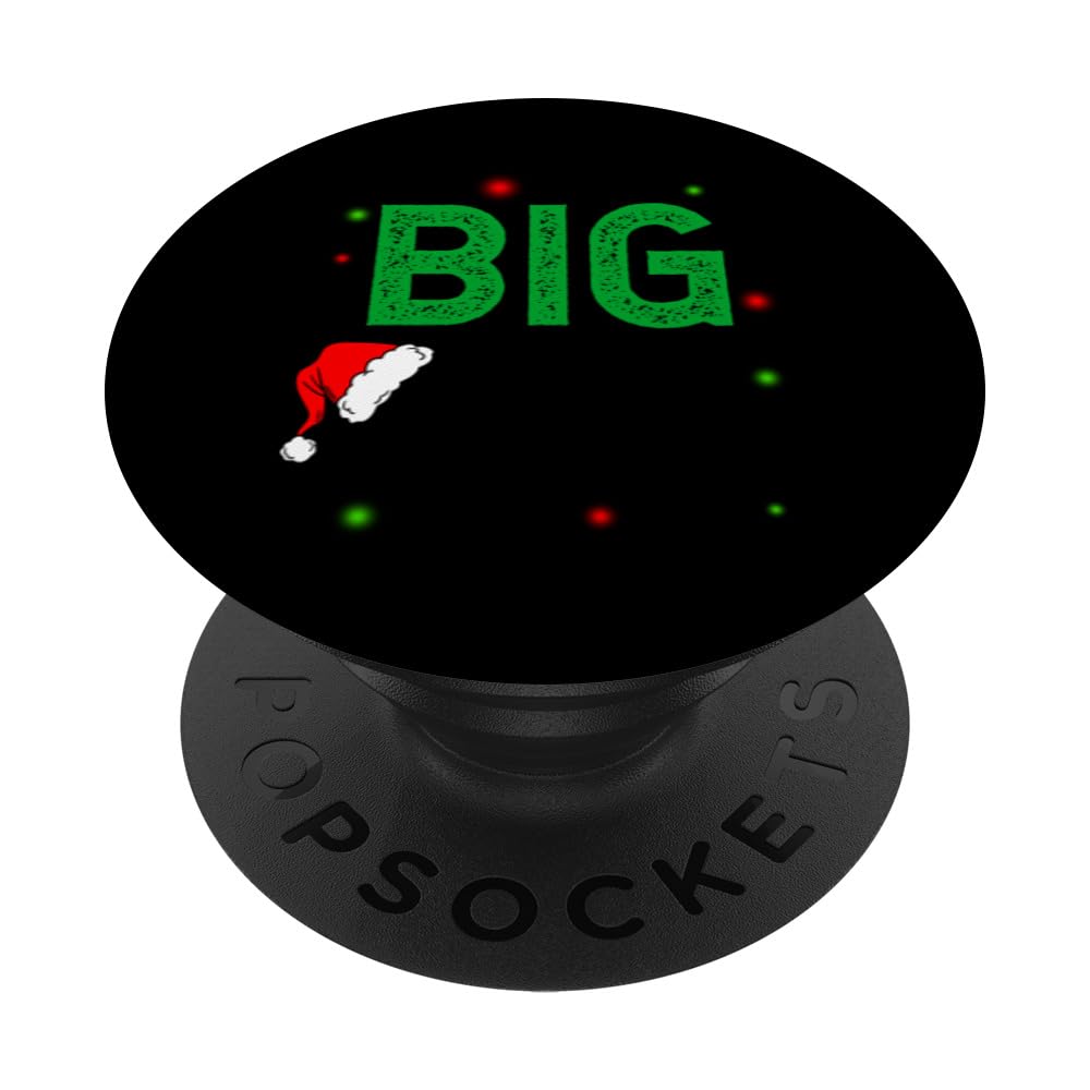 Big Bro Brother Christmas Family X-Mas Ugly Design Santa PopSockets Swappable PopGrip