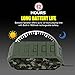 Barsone Portable Wireless Bluetooth Speaker, Built-in Mic, Dual-Driver IPX6 Waterproof/Shockproof/Dustproof Speaker with Superior Sound for Camping, Hiking, Biking, Partying, Home, Beach - Camouflage