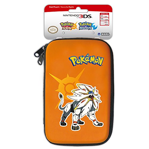 HORI Pokemon Sun and Moon Hard Pouch for New Nintendo 3DS XL Officially Licensed by Nintendo and Pokemon