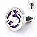 Jenia Car Air Freshener Essential Oil Aromatherapy Vent Diffuser Locket With Clip Premium Stainless Steel