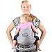 Neotech Care Baby Wrap Carrier - Cotton - Breathable & Adjustable - for Infant, Newborn, Child, Toddler (Grey)