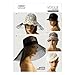 VOGUE PATTERNS V8891 Hats Sewing Template