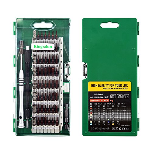 Kingsdun Precision Screwdriver Set, 60 in 1 Driver Kit with 56