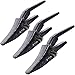 Titan Attachments Set of 3 - TF23 Bucket Teeth Assembly w/Weld On Shank Flex Pin Digging