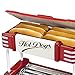 Nostalgia RHD800 Hot Dog Roller and Bun Warmer, 8 Hot Dog and 6 Bun Capacity