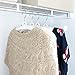 Evelots Set of 20 Non-Slip Bendable Foam Shirt Hangers Closet Clothes Organizer