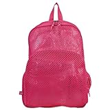 Mesh Backpack, 12 x 5 x 18, Pink