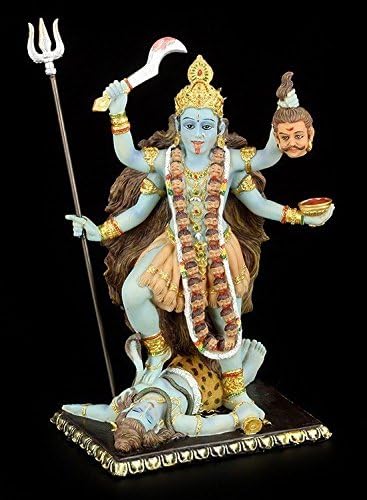 Kali Figurine Hindou Deesse Multicolore Amazon Fr Cuisine Maison