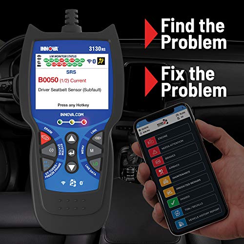 INNOVA 3130RS OBD2 Scanner with ABS SRS Engine Transmission Diagnostics