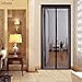 Lebefe Hands-Free Mesh Magnetic Screen Door With Strong Magnets 34”W x82”H (Fits Doors Up To 32