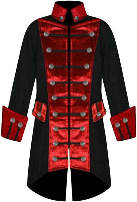 Men's Jacket Court Style Napoleon Parade Steampunk Officer Modern
