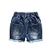 Lankey Girl Clothes Little Kids Short Sets Cotton Casual Coat Jeans 2 Pcs Pants Sets