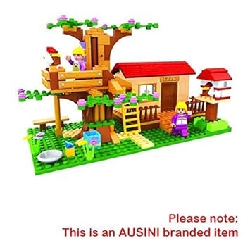 Girls Tree House Farm Hut Set Family Villa City Friends