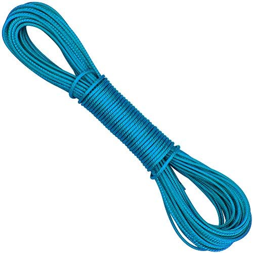 SteadMax Heavy Duty 66 Ft Clothesline Rope, Polyester Laundry Hanger, Multifunctional Cord, Clothesline for Indoor Outdoor, Perfect for Backyard, RV, Camping, DIY Craft Projects, Random (1 Pack)