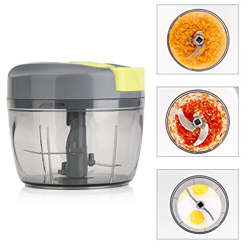 Magiclux Tech Manual Food Chopper, Vegetable Processor Handheld Speedy