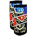 Power Rangers Megaforce Boys 3 pack Sublimation Socks (Little Kid/Big Kid)