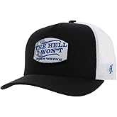 HOOEY John Wayne Trucker Hat for Men – Adjustable Snapback Mesh Baseball Cap - Western Work & Casual Wear Structured 5 Panel