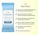No Rinse Bathing Wipes by Nurture | 192 Microwavable Adult Wash Cloths with Aloe Vera and Vitamin E - Rinse Free Cleansing Bath Wipes - Latex, Lanolin, and Alcohol Free - 24 Packs of 8 Wipes