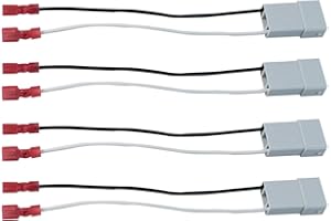 GZZTORES 4 Pack Speaker Harness Replacement for Honda Accord Civic CRV Acura CL TL RL Integra Models Front Rear Door Speaker Wiring Harness Adapter 72-7800 - Door Speaker Replacement