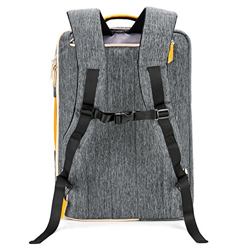 Laptop Briefcase Backpack, Evecase Water Resistant Convertible Laptop