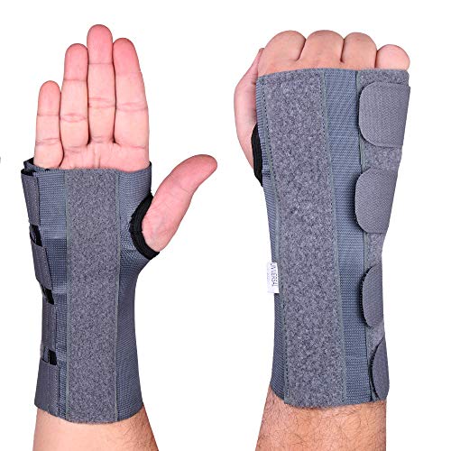 Buy ToFit 2in 1 Adjustable Elastic Wrist Brace, Splint for Right And