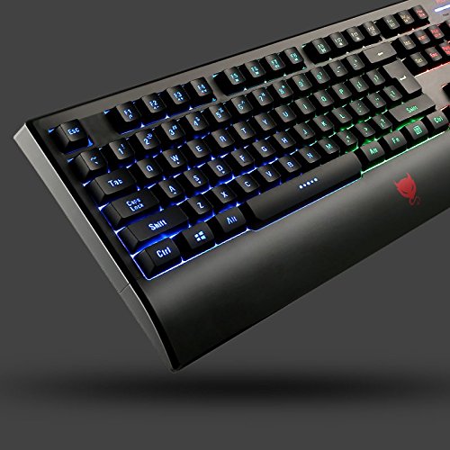 Redimp LED Backlit Gaming Keyboard for Mac, Waterpro