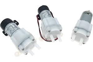 Power Pumps 1PCS Mini 395 Pump 12V-24V Self-Priming Pump 84L/H 90L/H Large Small Mute Diaphragm Pump Pump Accessories (Size :