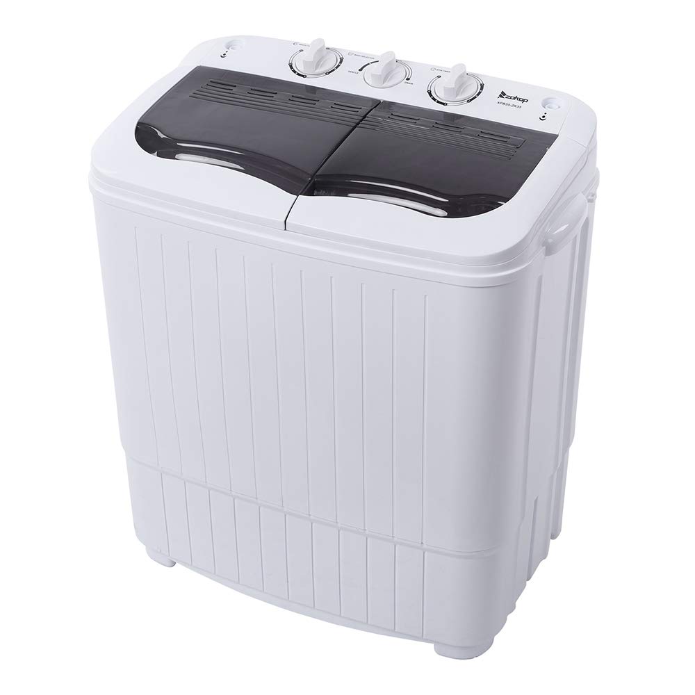 Blu7ive Portable Washing Machine, Twin Tub Washing Machine, 14.3LB Capacity Compact Washer and Dryer