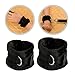 Bravolink Fetish Bed Restraint Kit with Hand/Ankle Cuff Bondage Collection for Male-Female Couple, Size 1, 16.75 Ounce