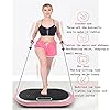 Vibration-Power-Plates-Vibration-Plate-Machine-With-Bluetooth-Speaker-5-Program-Modes-2-Resistance-Bands-Vibration-Fitness-Trainer-For-Weight-Loss-Body-ToningColorPink-Vibration-Power-Pla Vibration Power Plates, Vibration Plate Machine With Bluetooth Speaker, 5 Program Modes, 2 Resistance Bands, Vibration Fitness Trainer For Weight Loss & Body Toning,(Color:Pink Vibration Power Pla