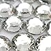 1000pcs Flat Back Rhinestones Round Brilliant 14 Cut 4mm - 16ss Clear