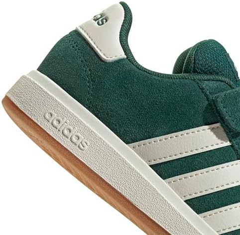 Mixte Enfant Grand Court 00S Children Shoes, Collegiate Green/Off White/Gum, 32 EU