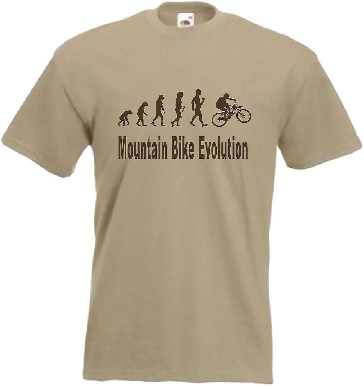 Evolution to Mountain Bike tShirt Funny MTB Bicycle TShirt Sizes S to